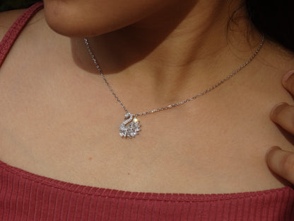 SWARN ZIRCON PENDANT CHAIN